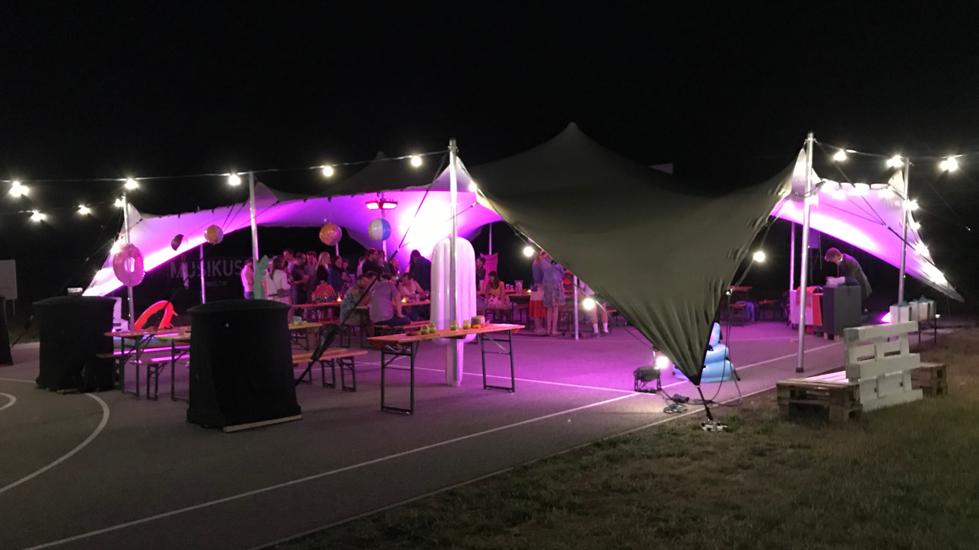 Egal ob Firmenfeier, privates Fest, Party oder Hochzeit. Ein Streichelt ist immer eine Bereicherung. Sowohl optisch als auch funktional.