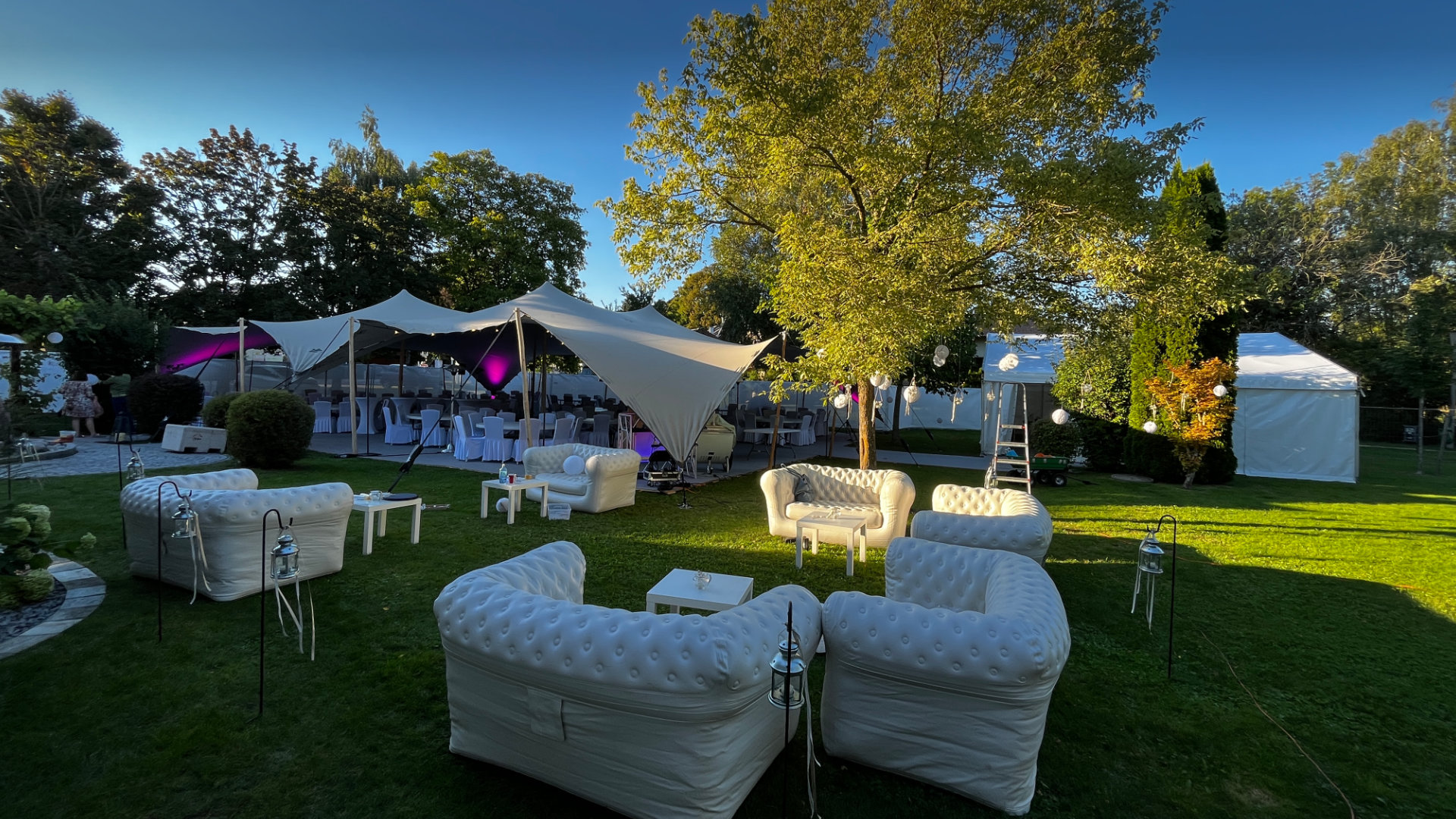 Egal ob Firmenfeier, privates Fest, Party oder Hochzeit. Ein Streichelt ist immer eine Bereicherung. Sowohl optisch als auch funktional.